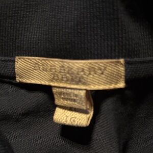 Burberry Black Short Sleeve Tee